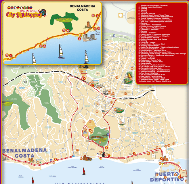 Benalmadena: City Sightseeing Hop-On Hop-Off Bus Tour - Tivoli cable railway: the best payoff for your legs