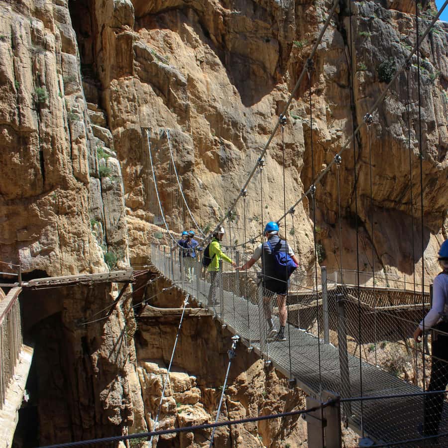Caminito del Rey from Malaga all included - Heights, stairs, and the end of the trail: where to be careful