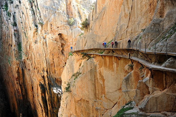 Caminito del Rey Small Group Tour from Malaga with Picnic - Walking the Caminito: Mostly Level, Real Steps, and Safety Rails