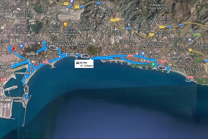 Discover the Treasure Cave: Unique Electric Car Tour in Málaga - Gibralfaro viewpoints: mansions and the city-from-above feeling