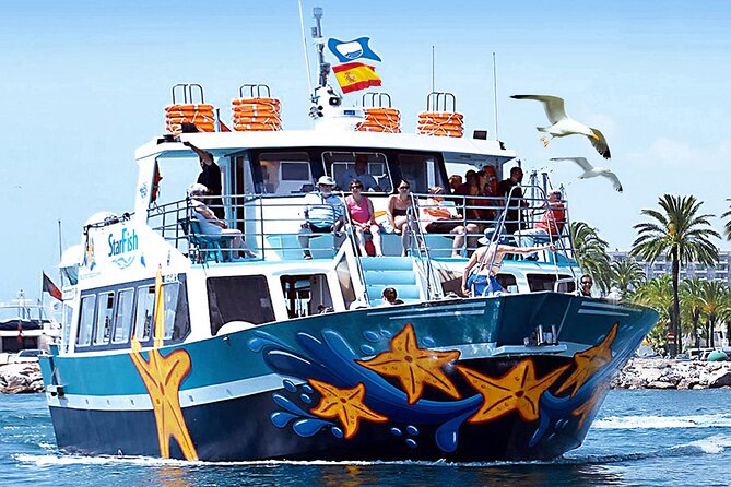 Ferry Benalmádena <> Fuengirola - Coastal landmarks from the water, then free time on shore
