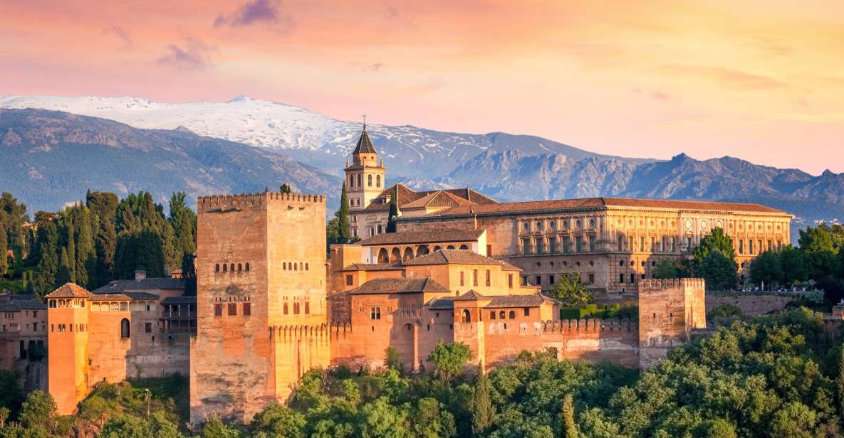 From Malaga: Alhambra Guided Tour with Entry Tickets - Generalife gardens and the Partal walk: water, ponds, and Moorish design
