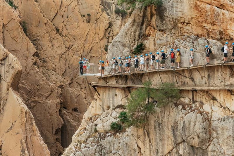 From Málaga & Costa del Sol: Caminito del Rey Guided Tour - The Caminito del Rey at El Chorro: the 105m feel you’ll remember