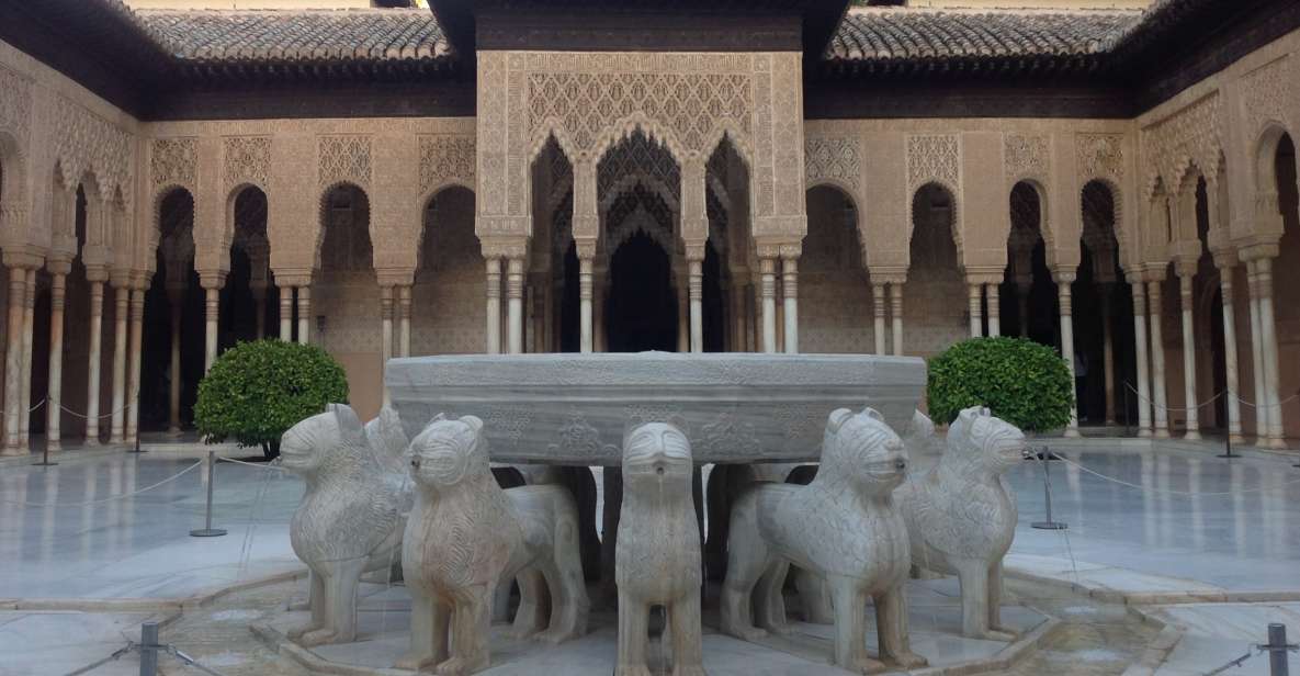 From Malaga: Granada Full-Day Trip with Alhambra - The Alhambra With Priority Entrance: Nasrid Palaces Without the Line Grind