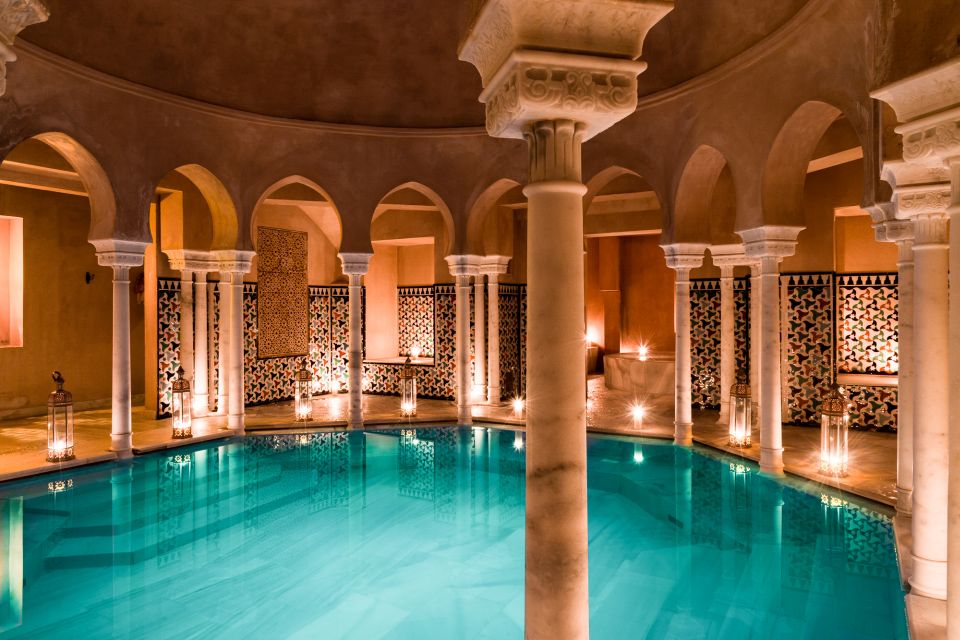 From Malaga: Hammam Bath, Kessa and Relaxing Massage Tour - Things to watch for: slippery floors, stairs, and room noise