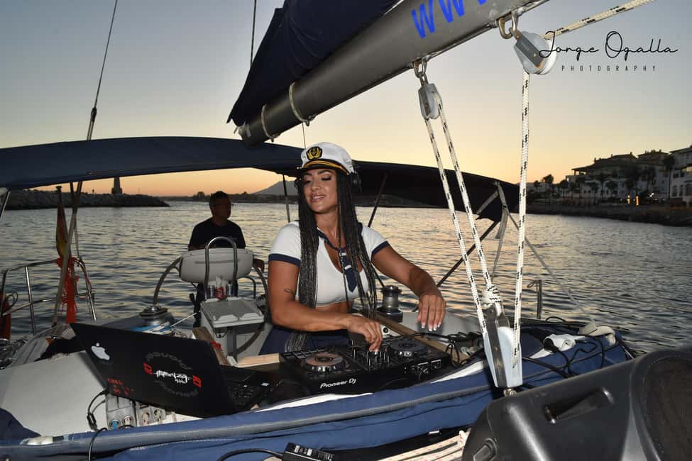 From Marbella: Private and Group Sailboat Cruise & Drinks - Marbella Sailboat Cruise With Drinks and a Water-Play Twist