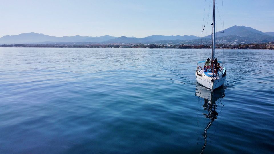 From Marbella: Private and Group Sailboat Cruise & Drinks - Swimming in the Sea: When It’s Calm, It’s Great, When It’s Not, It Still Works
