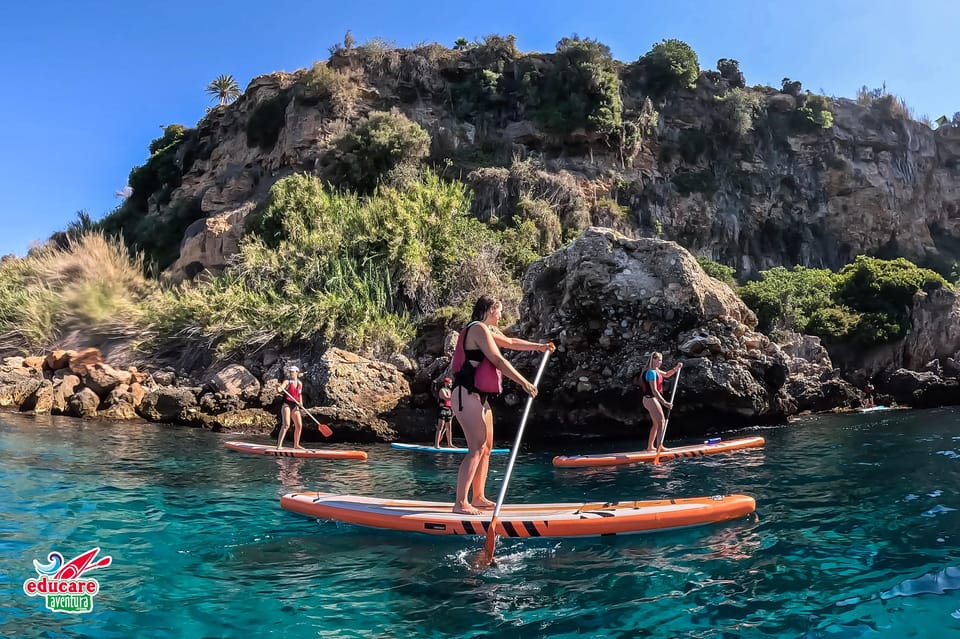 From Nerja: Guided Paddle Surf Cliffs and Maro Waterfall - Photos and videos from the water: a souvenir you don’t have to earn