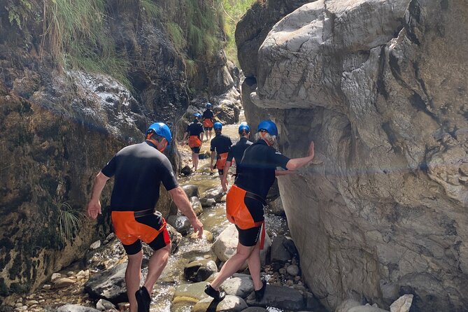 Guided Canyoning Adventure Near Marbella (Benahavís River Walk) - Canyon of the Angosturas: where the optional jumps and 6m rappel come in