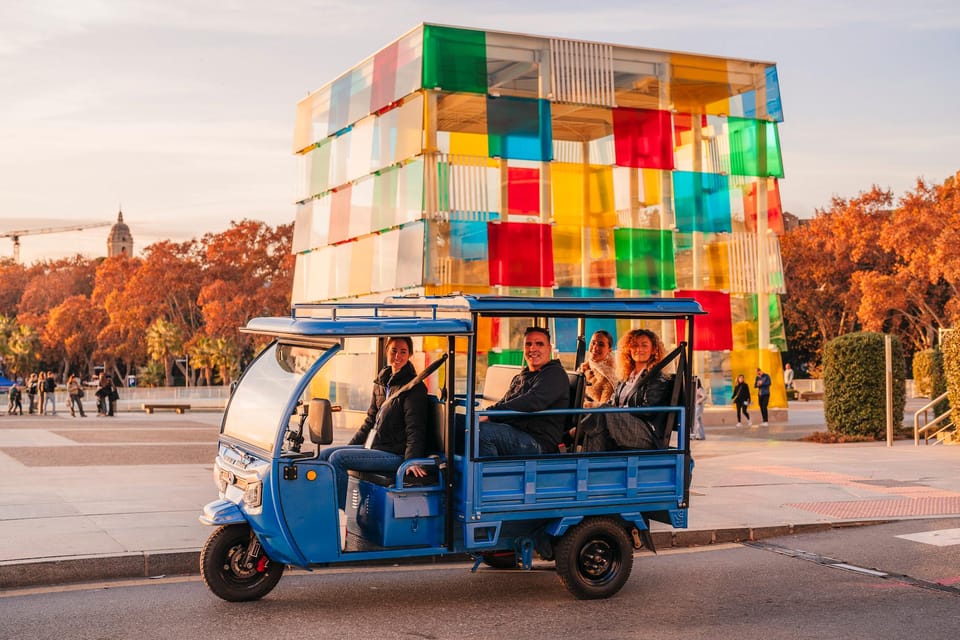 Málaga 1-hour by TukTuki: Essential and Private Tour - Gibralfaro Mirador: the viewpoint break that makes the tour feel worth it