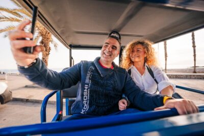 Málaga 1-hour by TukTuki: Essential and Private Tour - From La Malagueta to Baños del Carmen: your first taste of the coast