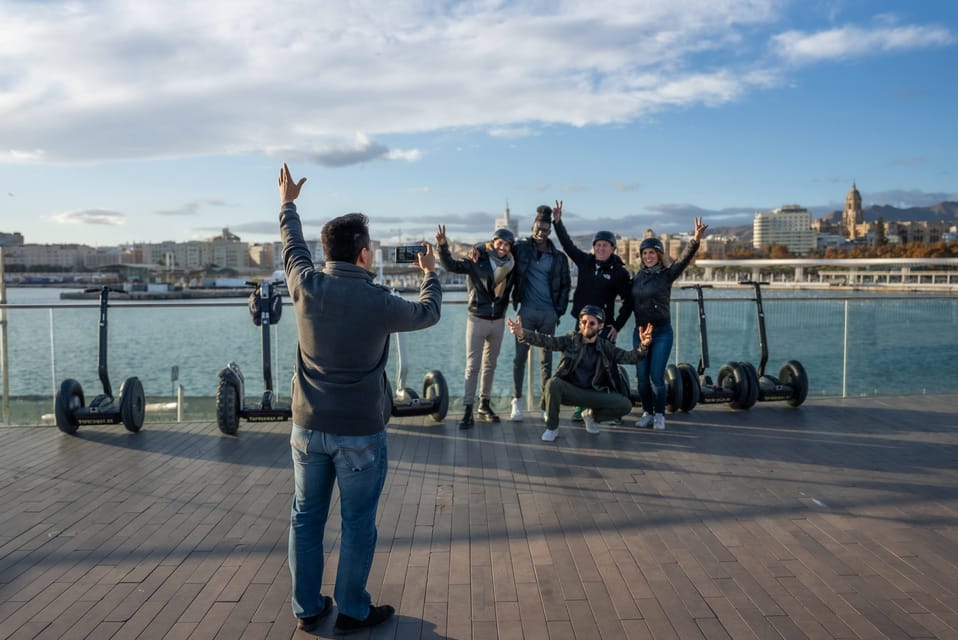 Malaga: 2-Hour Monumental Segway Tour - Back through central streets: Larios, La Malagueta, and Port energy