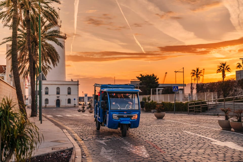 Málaga 2-Hour TukTuki Tour: Private Experience - Plaza de la Merced and Malaga Park: squares that feel like Malaga