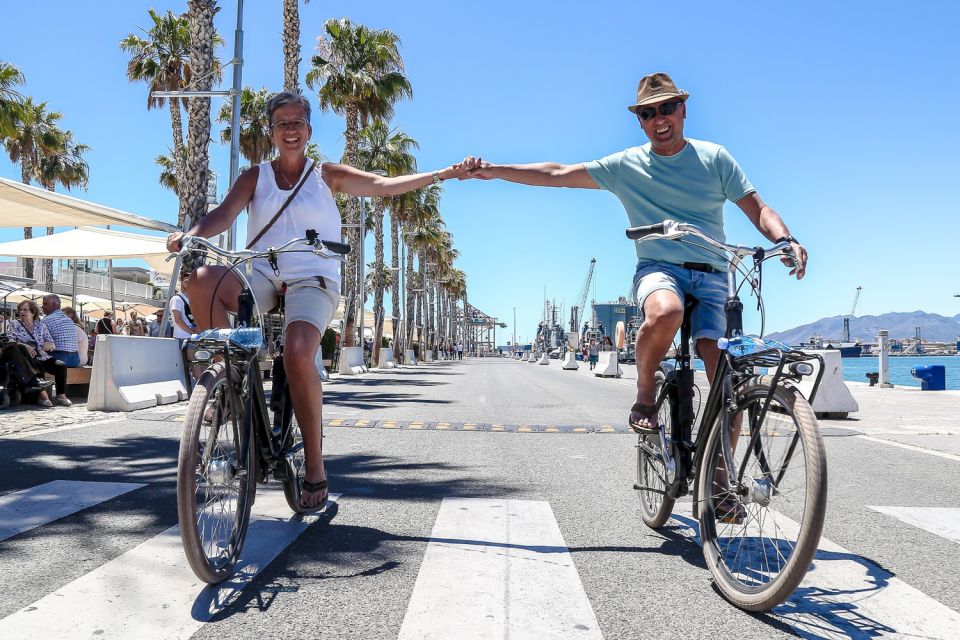 Malaga Bike Tour - Old Town, Marina & Beach - Atarazanas market: fresh food energy and local daily life