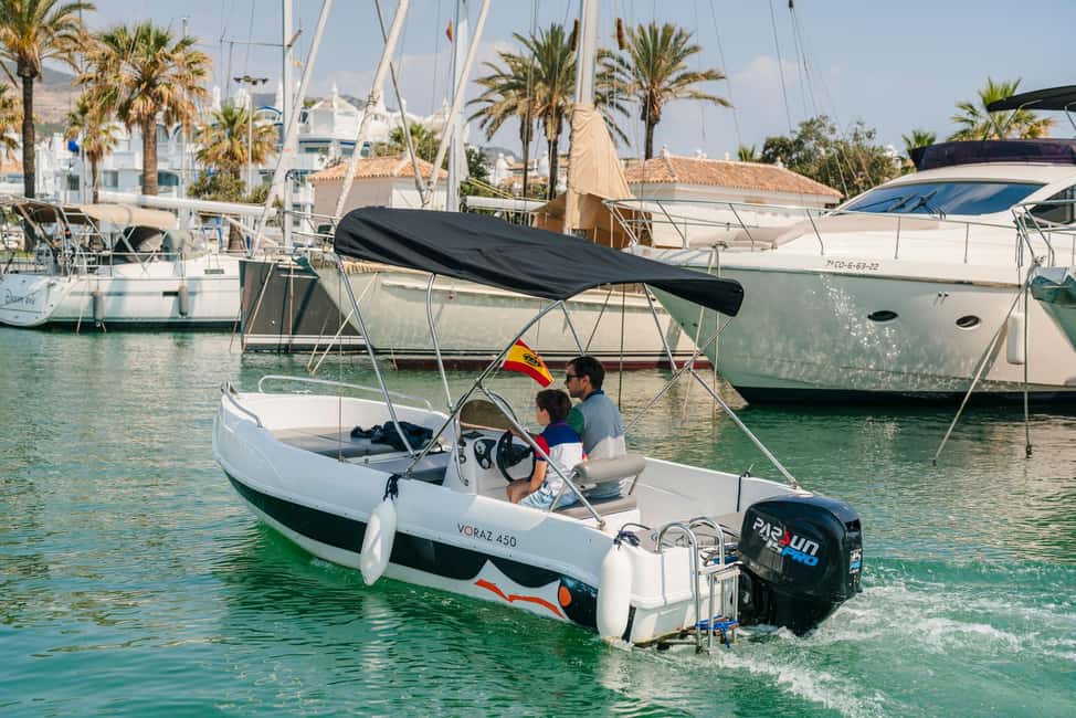Malaga: Boat Rental without a License for Dolphin Watching - Timing: 30 minutes to 4 hours, and how to choose the right window