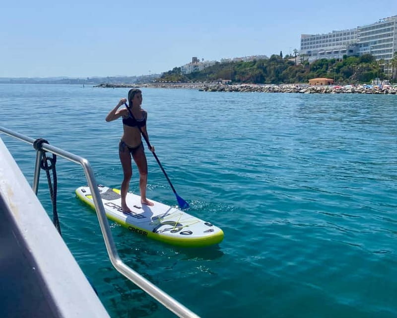 Málaga: Boat Tour w/ Snorkeling, Water Activities, and Lunch - Benalmádena by boat: short trip, big water energy