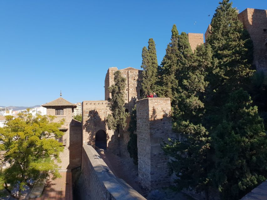 Málaga: Cathedral, Alcazaba, Roman Theater Walking Tour - Alcazaba on Gibralfaro: elevator to the best views
