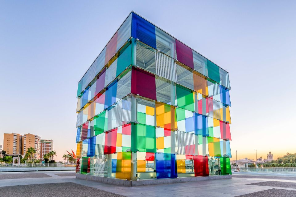 Málaga: Center Pompidou Málaga Ticket - El Cubo: why Málaga’s Pompidou feels different