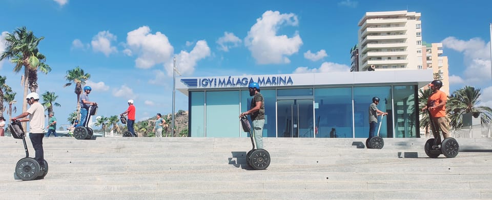 Malaga: Complete City Highlights Segway Tour - Port of Málaga: the Pompidou Museum area and sea-level perspective