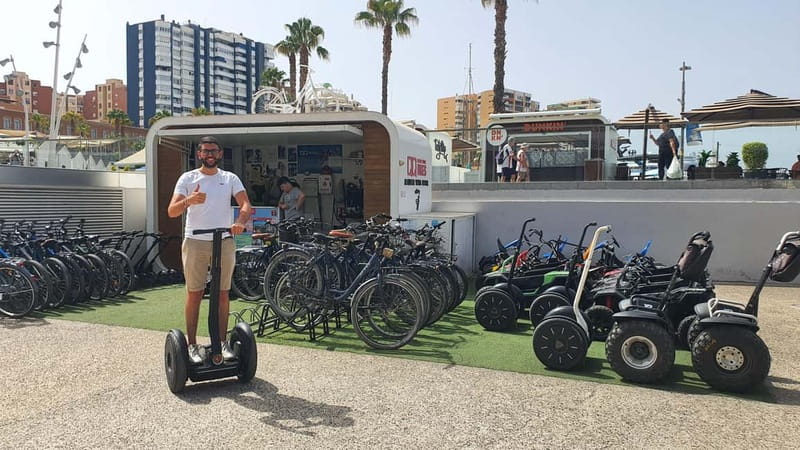 Malaga: Gibralfaro Castle, Bullring and Port Segway Tour - Segway Training at QQ Bikes: the part that makes or breaks it