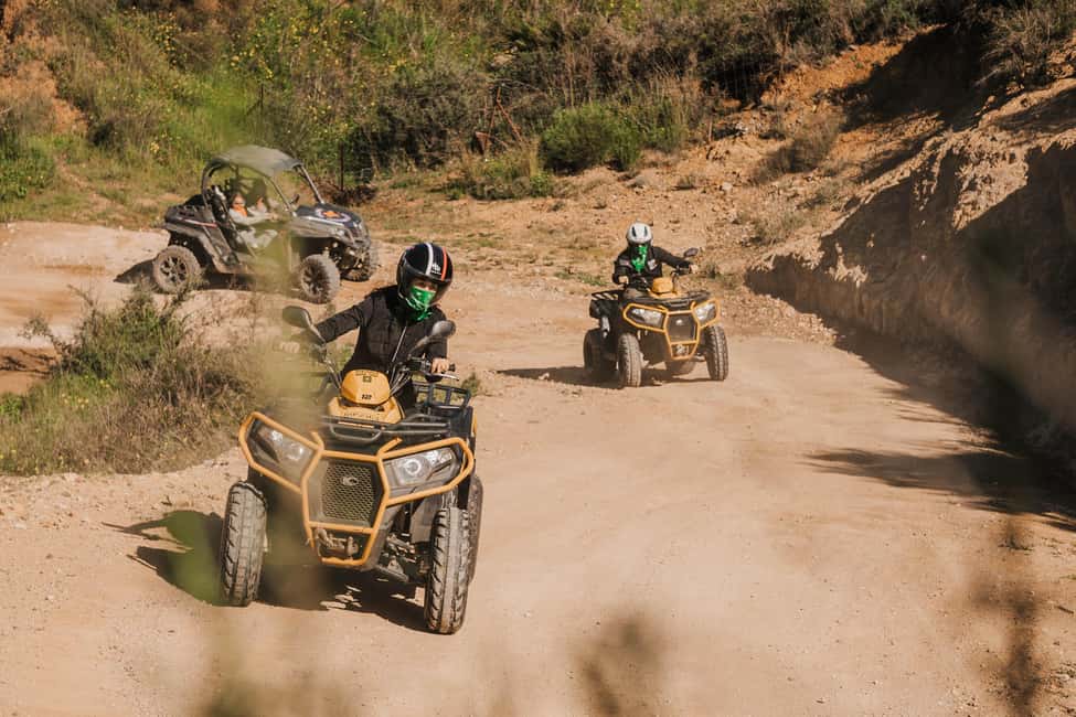 Málaga: Off-Road 2-Hour Tour by 2-Seater Quad in Mijas - Second Sierra Segment plus Fuente del Becerril: Where the Terrain Turns