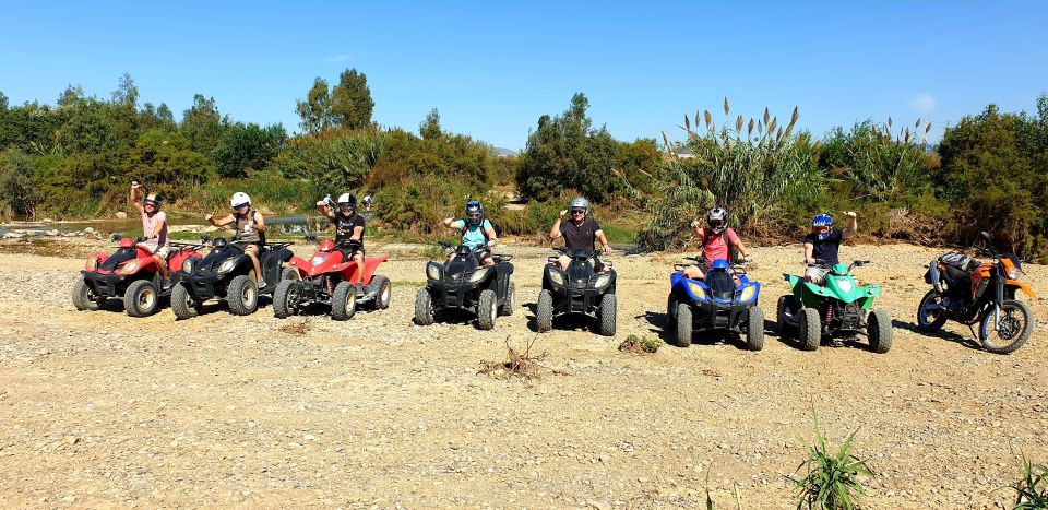 Málaga: Off-Road 2-Seater Quad Tour through Land and River - Stops and photos: how the guide helps you get the shot