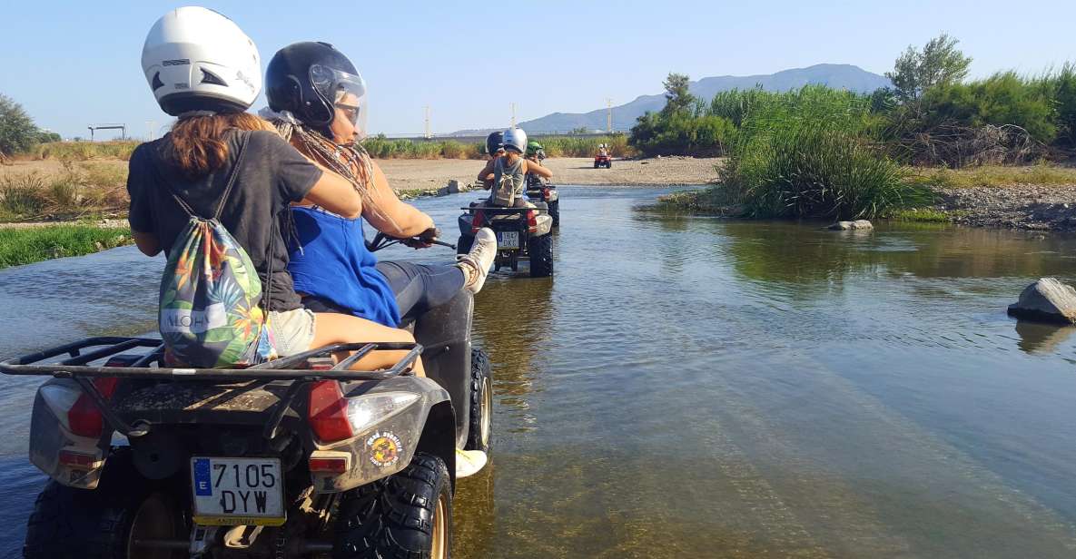 Málaga: Off-Road 2-Seater Quad Tour through Land and River - Quad Aventura Costa del Sol: what this tour feels like