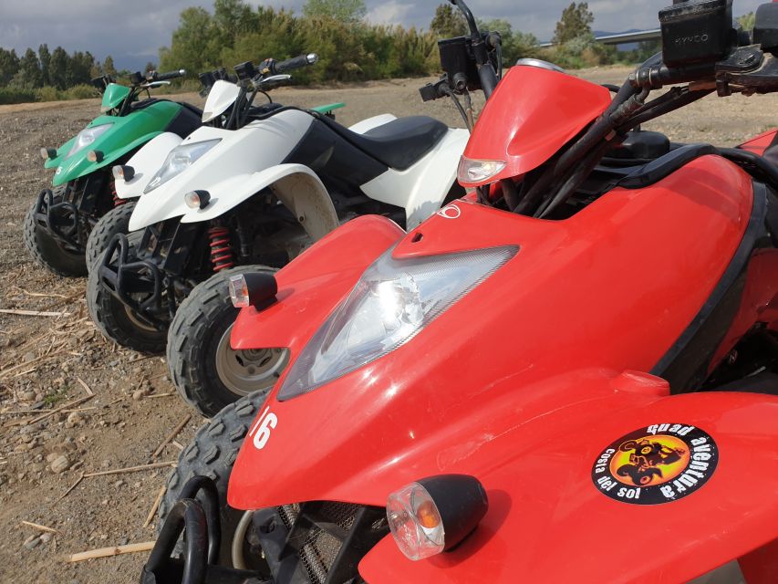 Málaga: Off-Road 2-Seater Quad Tour through Land and River - Guadalhorce river crossing: the fun part, with one seasonal caveat