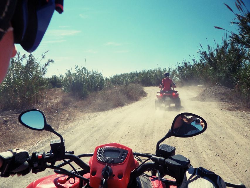 Málaga: Off-Road 2-Seater Quad Tour through Land and River - Dunes and sandy runs: where you get the quad skill test