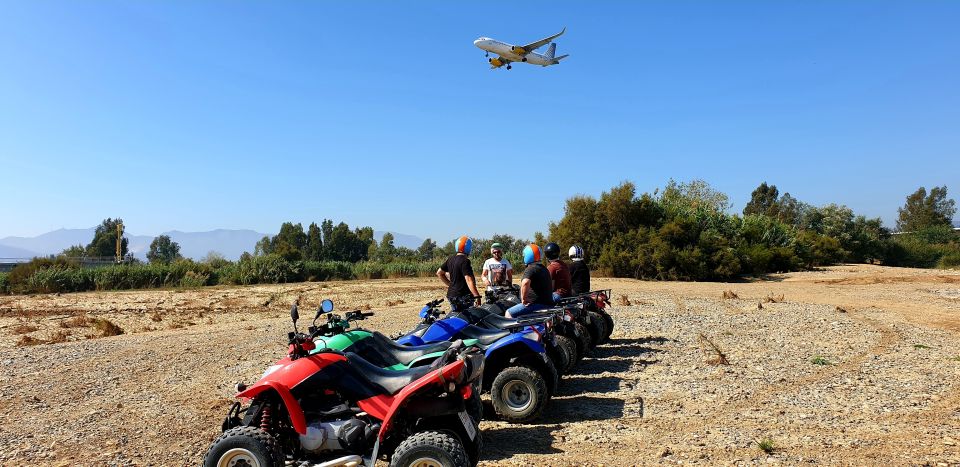 Málaga: Off-Road 2-Seater Quad Tour through Land and River - Planes near Málaga Airport: the most unique stop