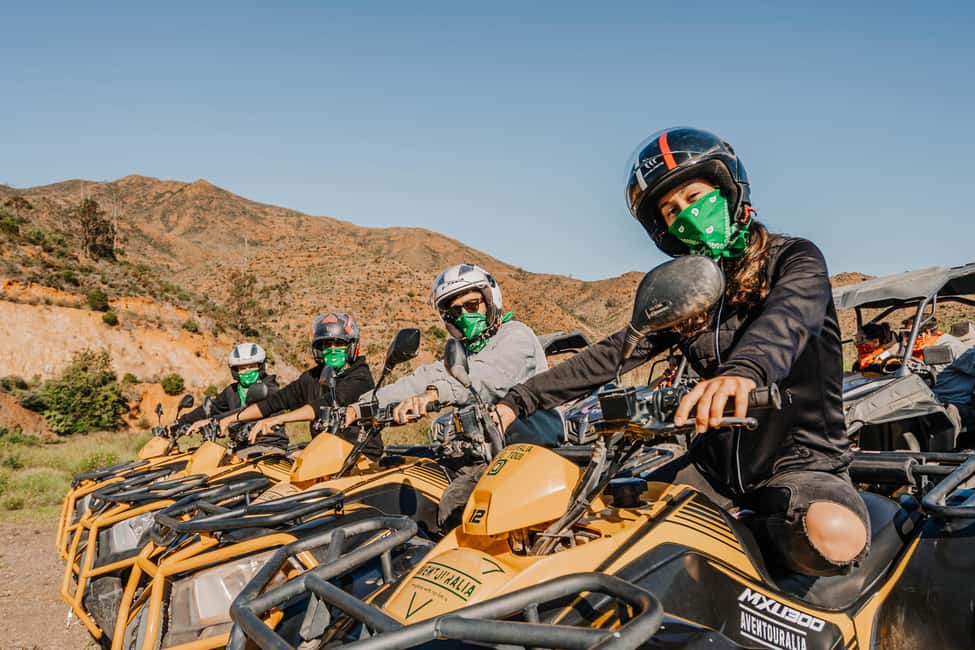 Málaga: Off-road Tour by 2-Seater Quad in Mijas - Off-road quad time in Mijas: what makes it special