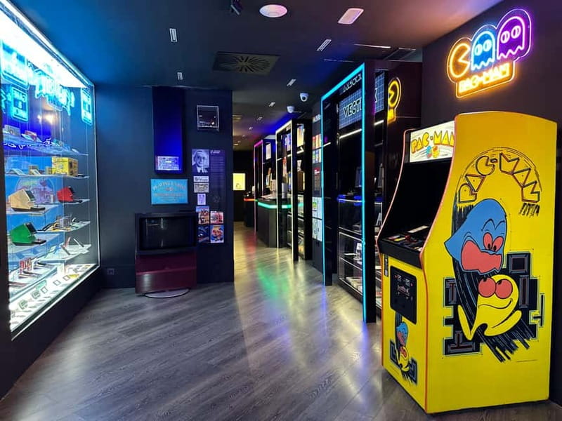 Malaga: OXO Video Game Museum Ticket Entry - Past, Present, Future: the three-floor timeline you can touch