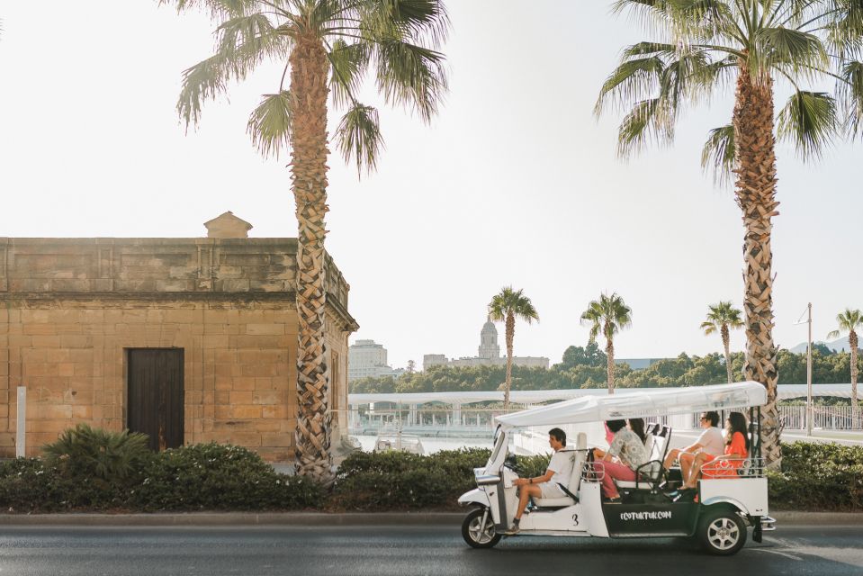 Malaga: Private City Tour by Eco Tuk Tuk - What the time lengths mean for what you’ll see