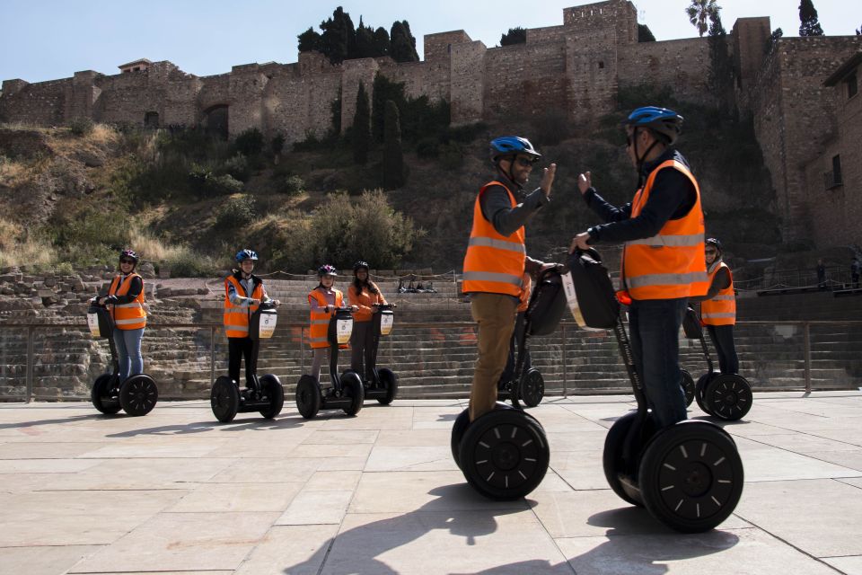 Malaga: Segway City Highlights Tour - Gibralfaro Parador climb: the view makes the effort count