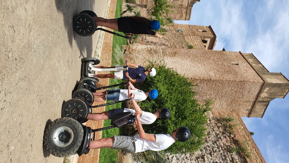 Malaga segway: Panoramic tour of Gibralfaro - Views over the historic center, port, and Mediterranean