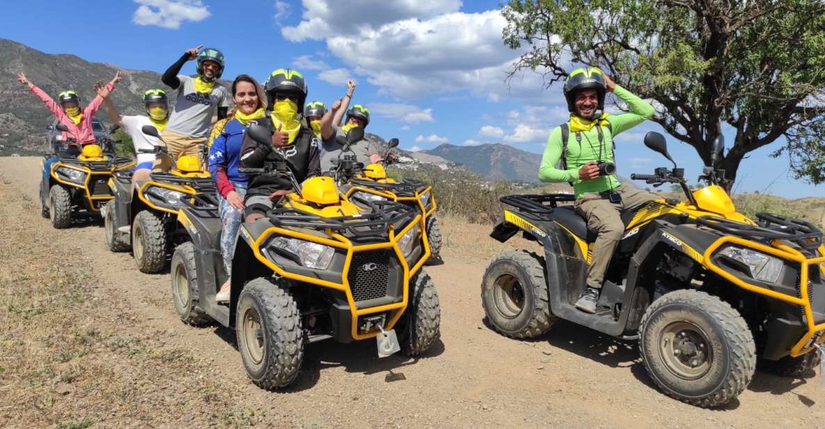 Malaga: Sierra de Mijas Guided Quad Tour - River moments and dirt-fueled adrenaline: what to expect on the fun parts