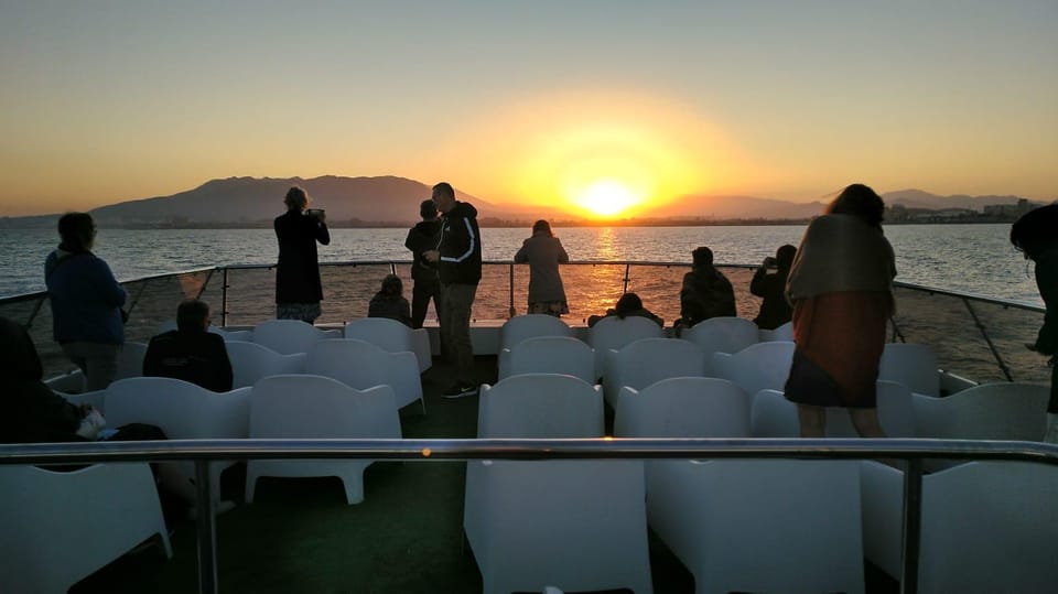 Málaga: Sunset Catamaran Trip - The Route: Leaving the Harbor, Cruising, Then Slowing for the Sky