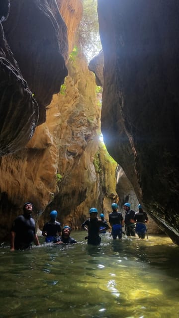 Marbella: Beginner Canyoning Tour with Safety Equipment - The river walk: canyon views before the action
