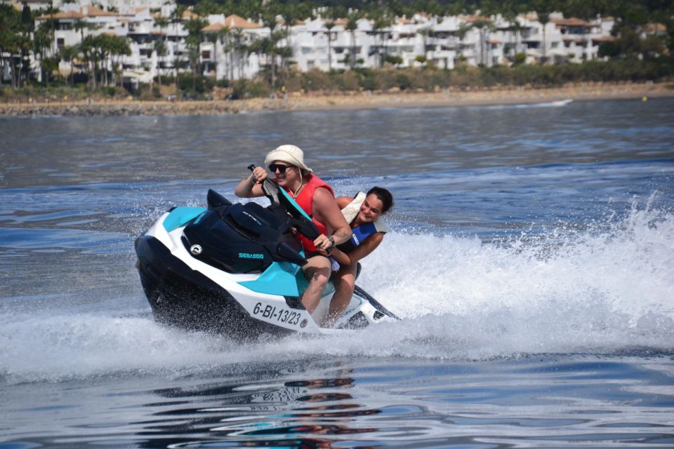 Marbella: Jet Ski at the Golden Mile - Best for: couples, friends, and adrenaline-first days