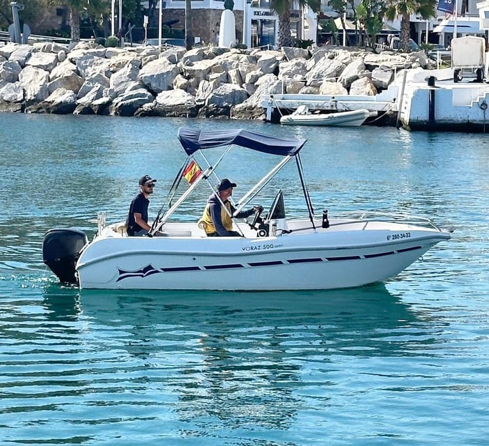 Marbella: Self-Drive Boat Rental - The Puerto Banús Stop: Photos, a Picnic Mood, and Time to Swim