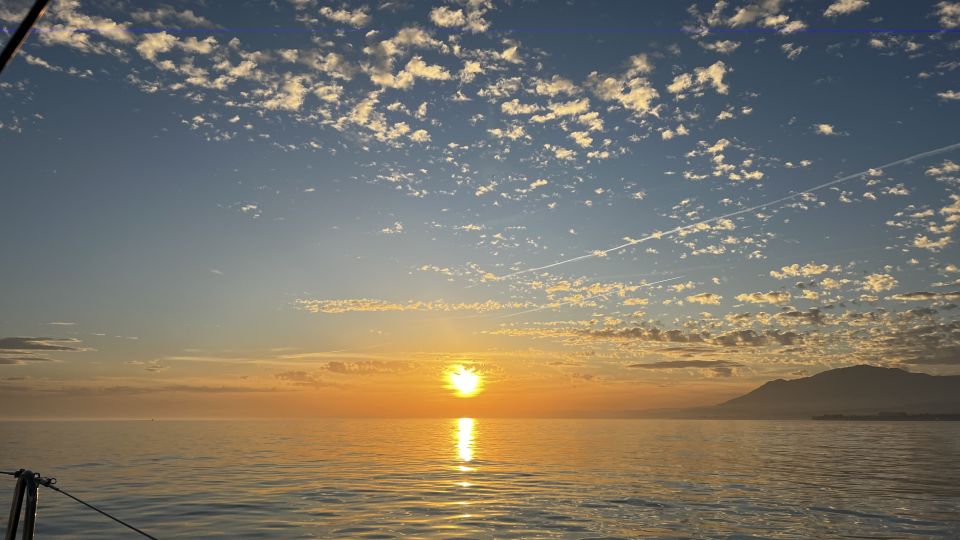 Marbella: Sunset Sailing Trip with Drinks and Snacks - When the sea gets rough: plan for flexible sailing conditions