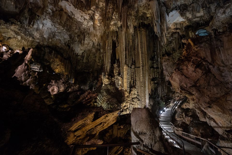 Nerja: Caves of Nerja Entry Ticket with Audio Guide - From parking and reception to the audio start