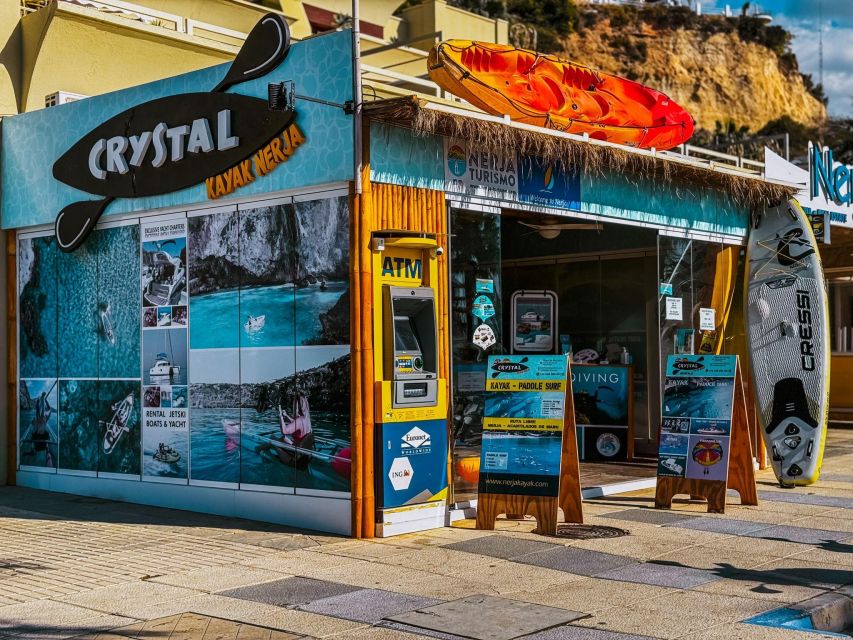Nerja: Free Kayak Route along the cliffs of Nerja and Maro - Kayak views from Burriana’s cliff line: why this route is special