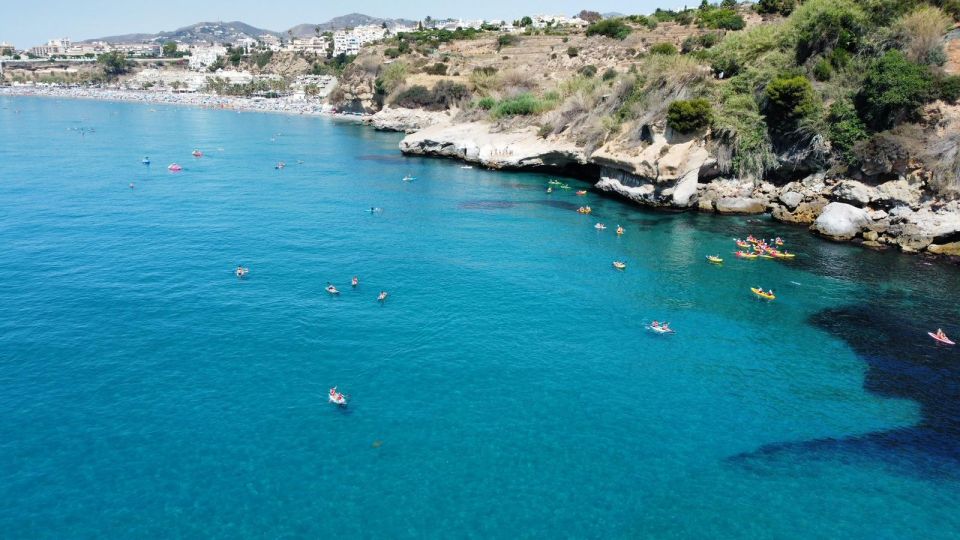 Nerja: Free Kayak Route along the cliffs of Nerja and Maro - First-time paddlers: what “no experience needed” really means here