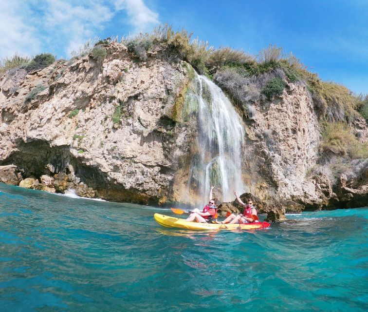 Nerja: Guided Kayak Tour Nerja Cliffs and Maro Waterfall - Starting at Playa Burriana: Where the Kayaks Actually Enter the Water