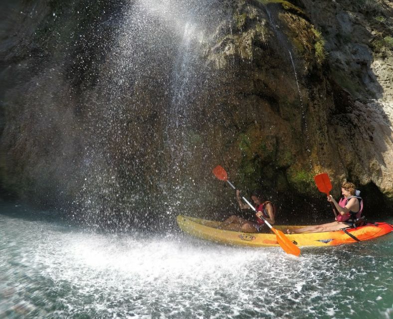 Nerja: Guided Kayak Tour Nerja Cliffs and Maro Waterfall - The Swim Break: Clear Water, a Quick Reset, and an Easy Win