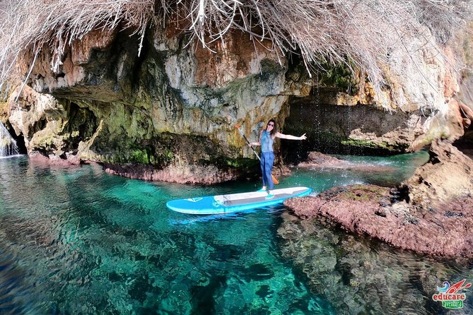 Paddle Surf Route Cliffs Nerja and Cascada de Maro + Snorkel - Key highlights