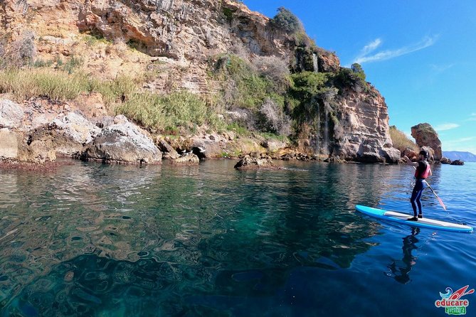Paddle Surf Route Cliffs Nerja and Cascada de Maro + Snorkel - Your guide and the small-group feel (Angel and Sergio got praise)